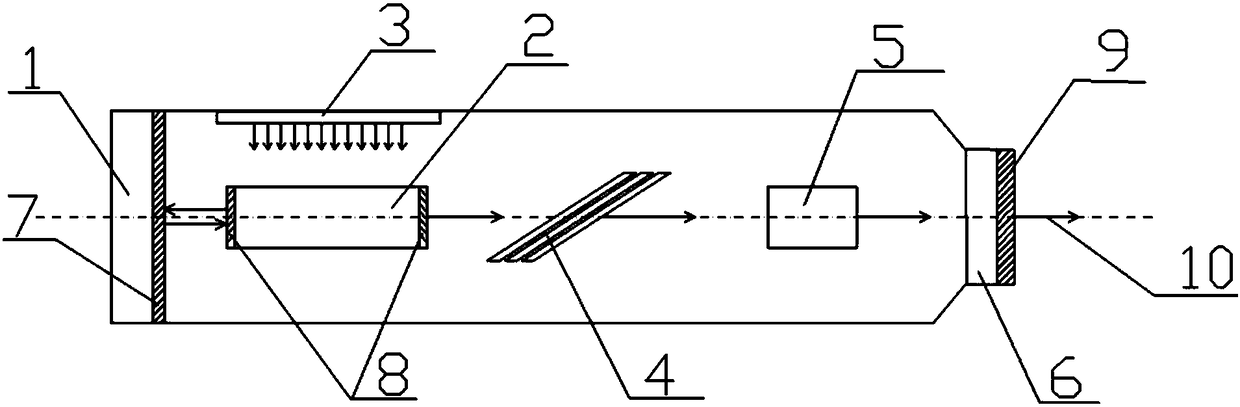 Holmium laser system with high peak power