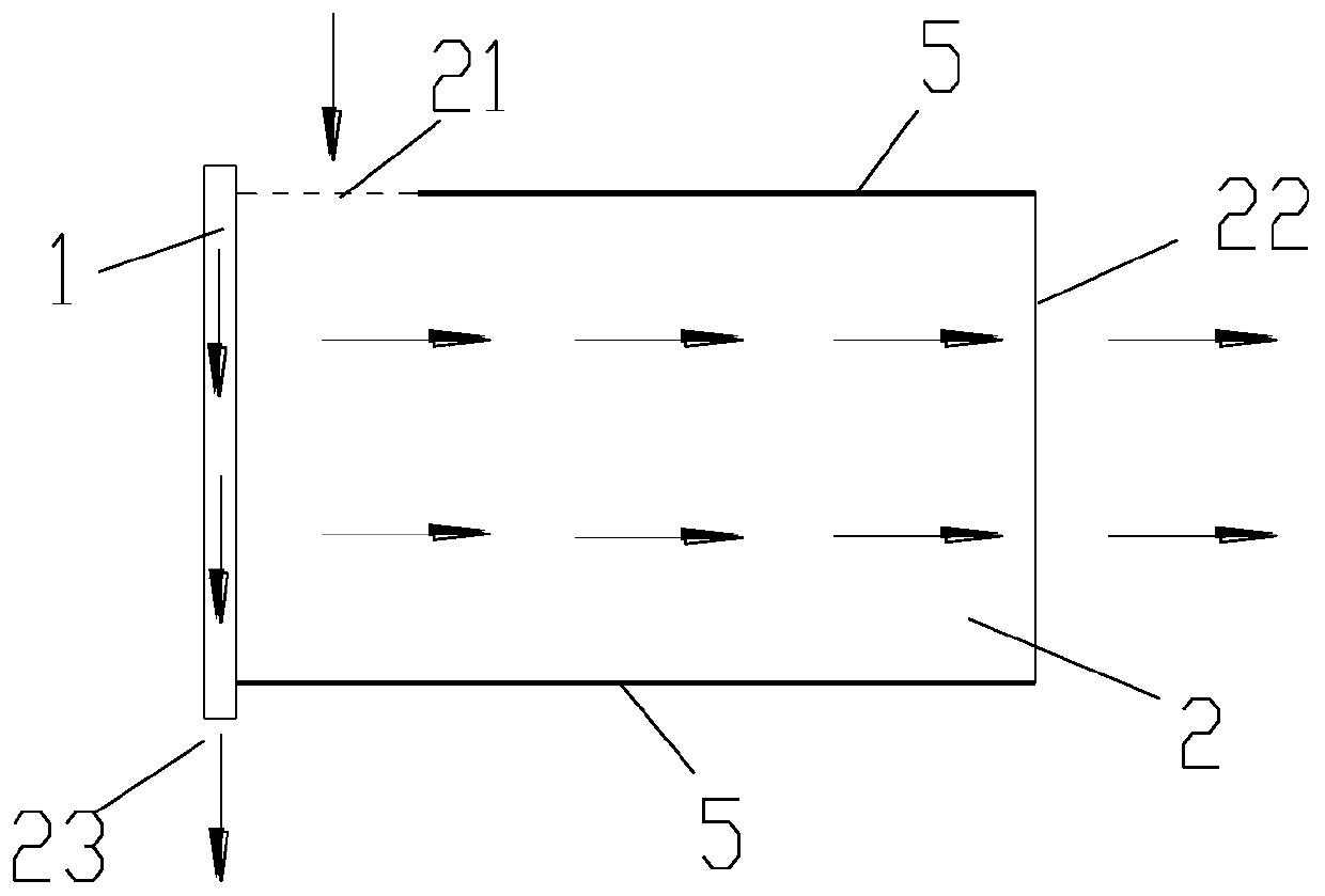 Spiral-wound membrane assembly, composite filter element assembly and water purification system