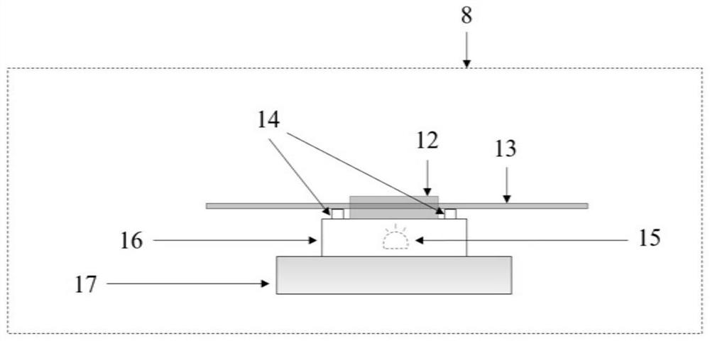 Method for inscribing fiber bragg grating face by face based on high-refractive-index matching liquid