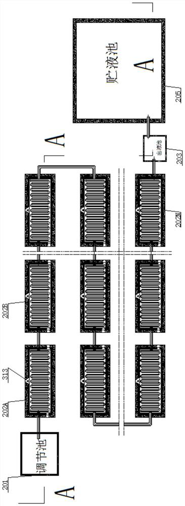 A system and method for ecological treatment of livestock and poultry manure liquid