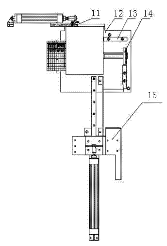 Automatic box retreating system of detonator