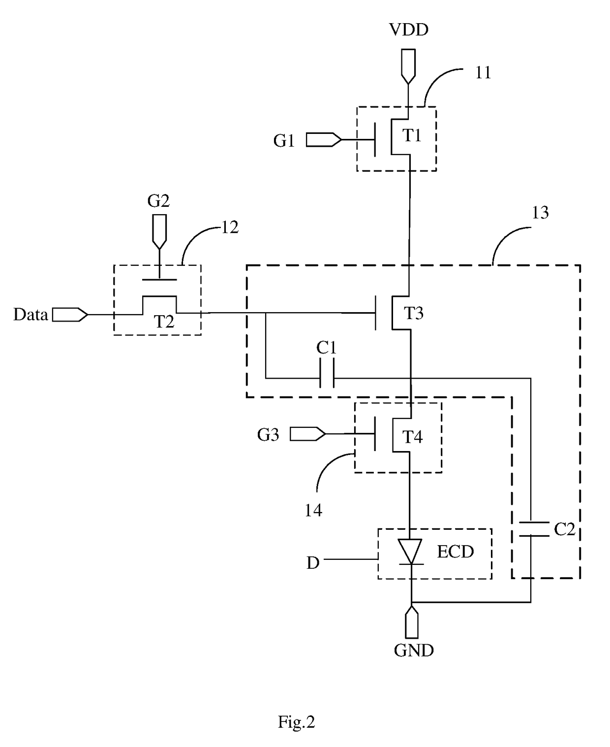 Pixel compensation circuit and method for driving the same, display panel and display device