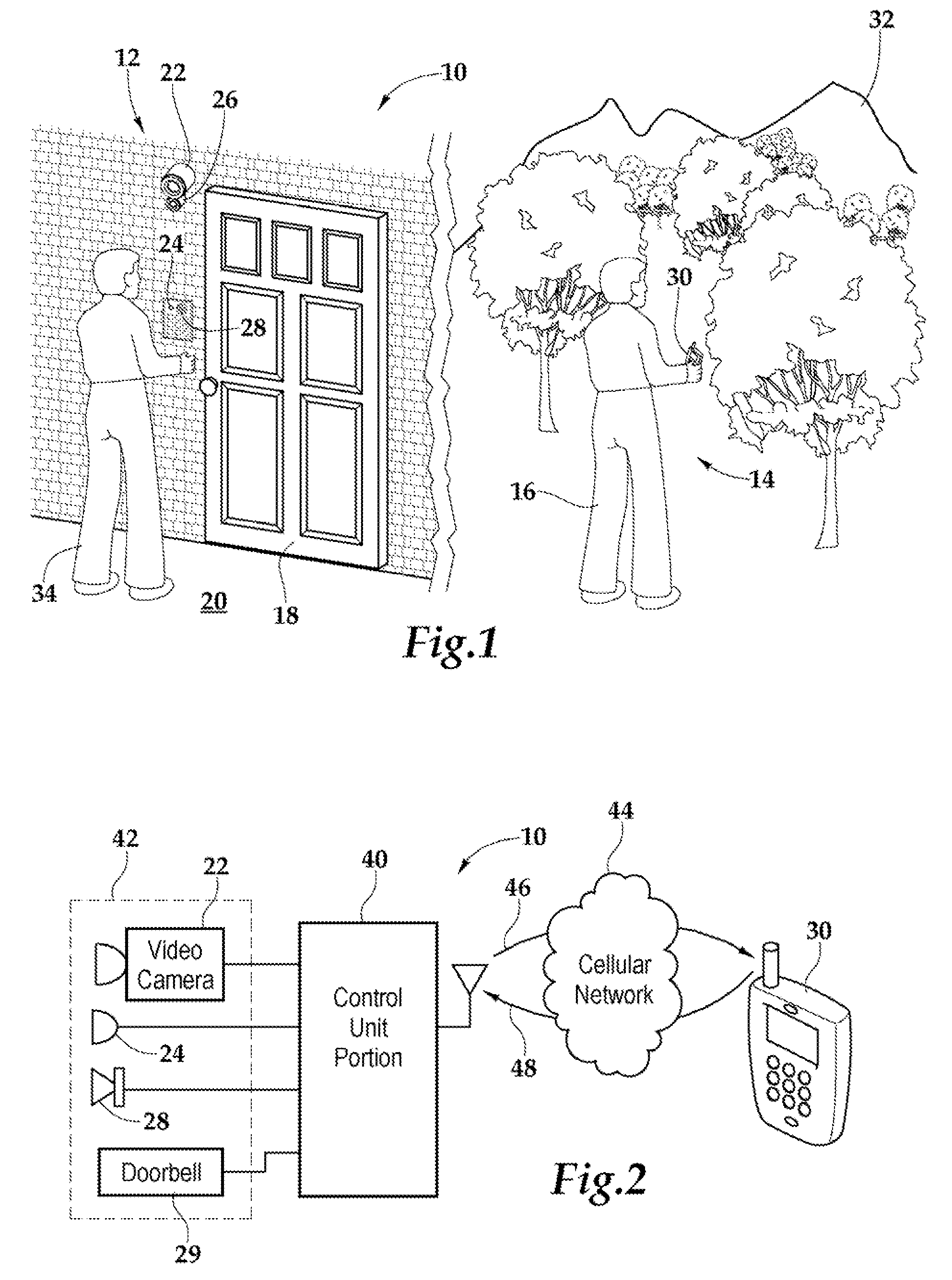 Security system and method for use of same