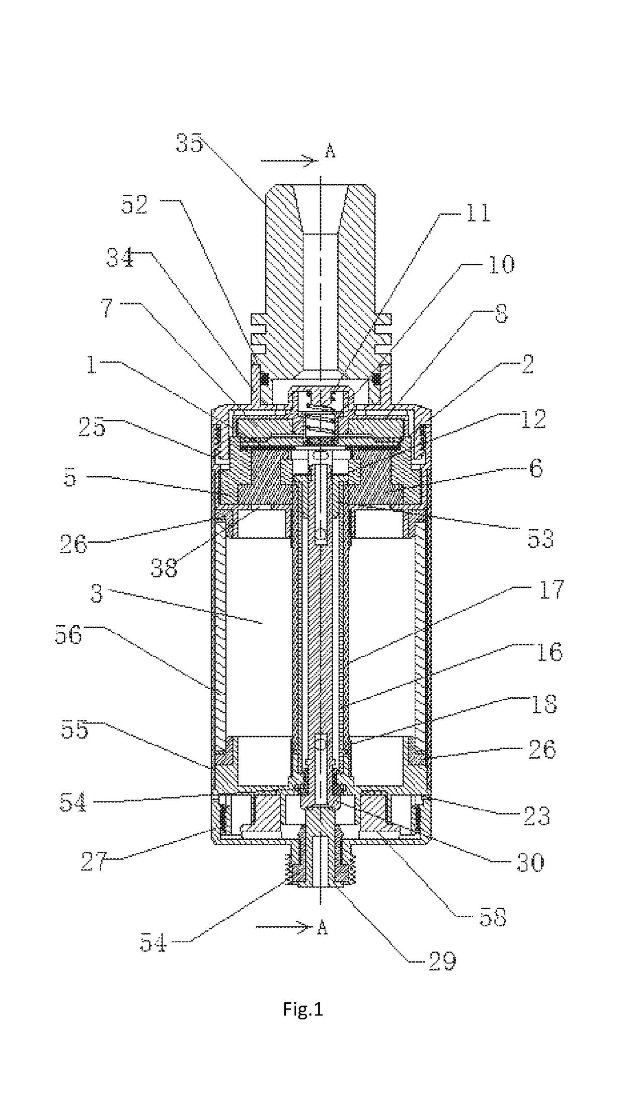 Atomizer of electronic cigarette