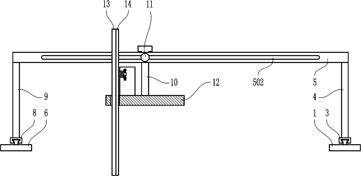 Safety protection device for building deep foundation pit excavating