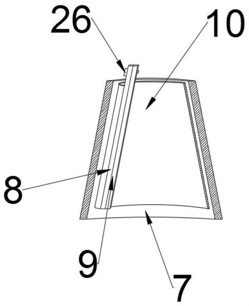 An adjustable concrete pump truck oil pipeline hoisting device