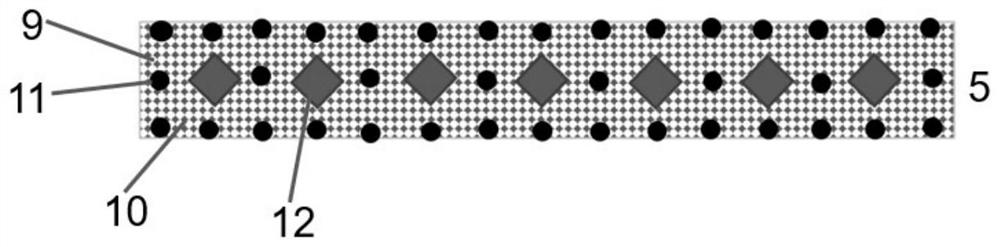 Building material with sound insulation function and preparation method thereof