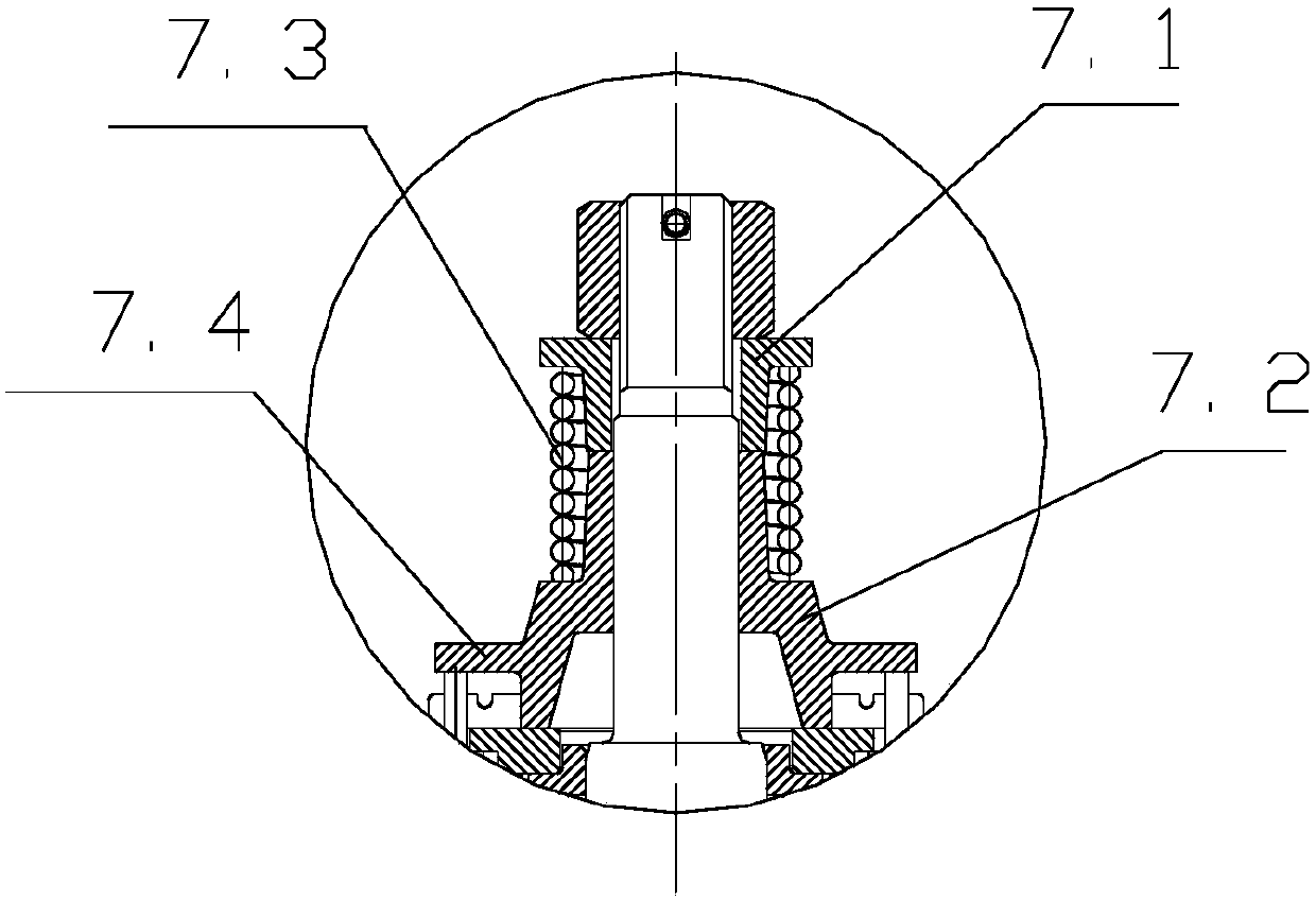 Hydraulic height automatic adjustment device