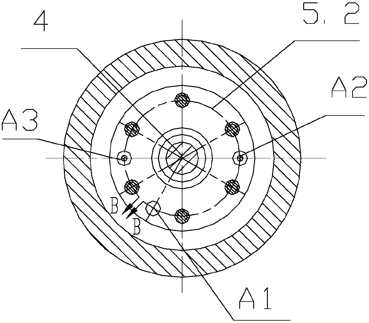 Hydraulic height automatic adjustment device