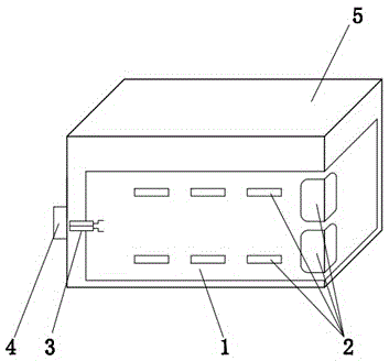 Sensor for storage battery bulge detection