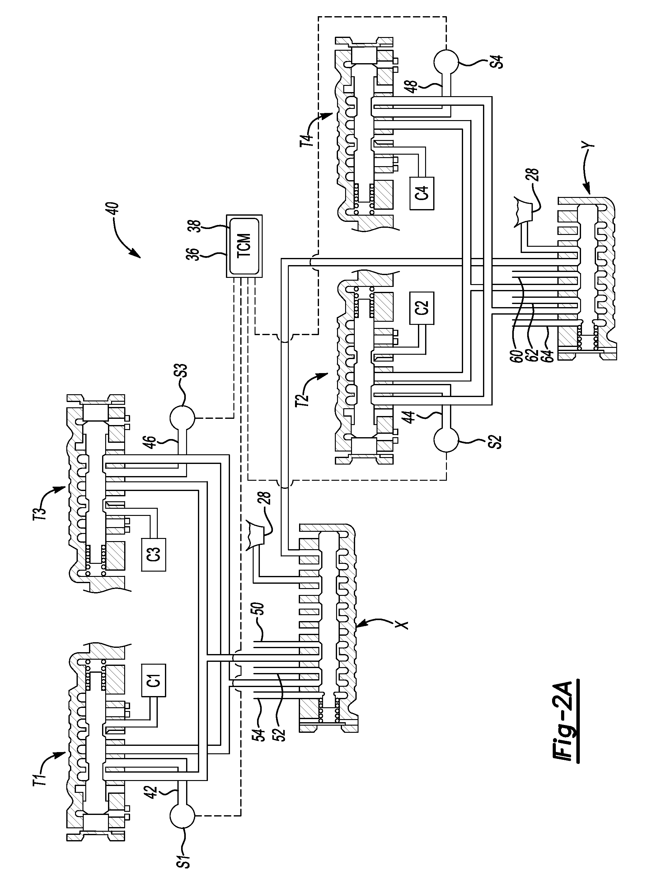 Hydraulic Control Module for Vehicle Transmission and Diagnostic Detection Method for the Same