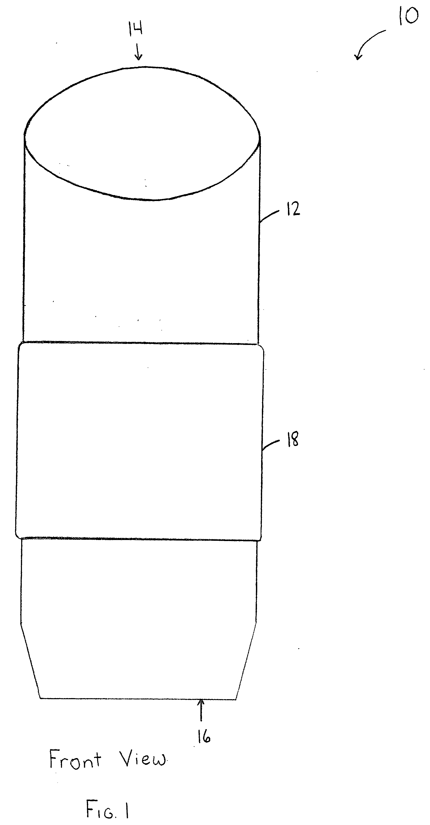 Funnel in combination with a commercial appliance