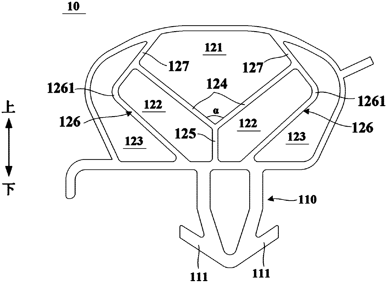 Door seal for refrigeration and freezing device and refrigeration and freezing device