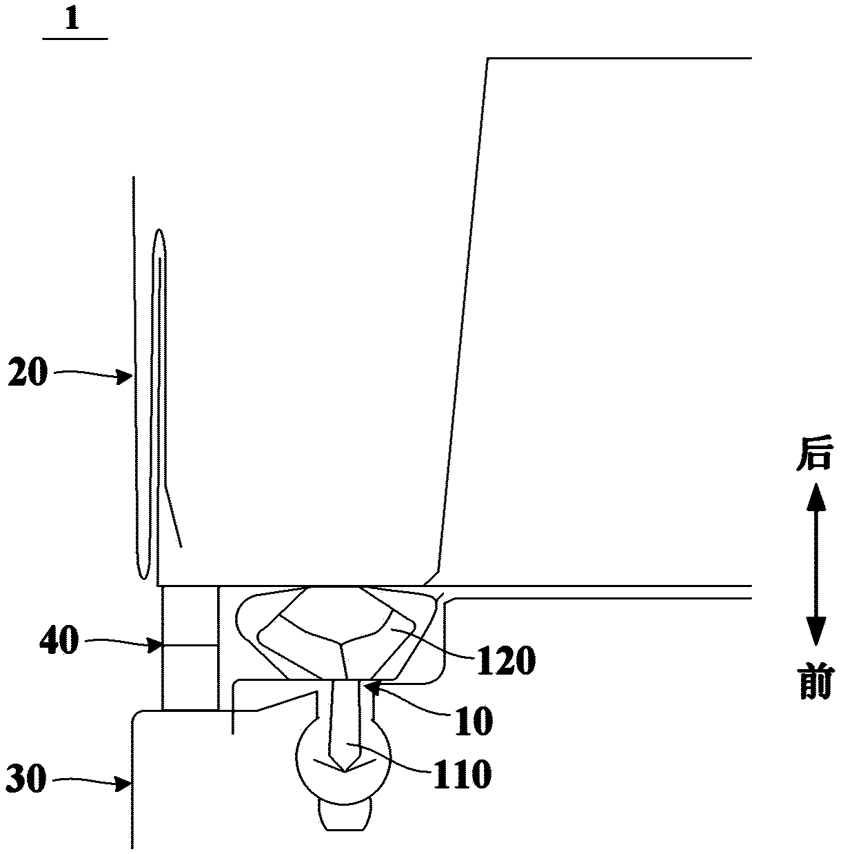 Door seal for refrigeration and freezing device and refrigeration and freezing device