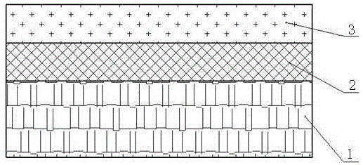 Waterproof fabric capable of reducing outward dissipation of heat