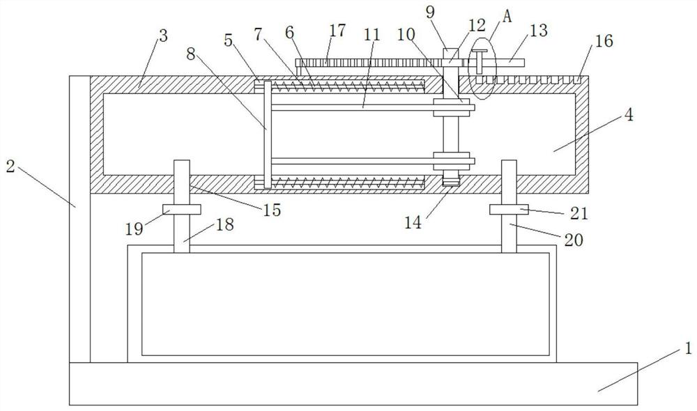 A smoke exhaust device for laparoscopic surgery