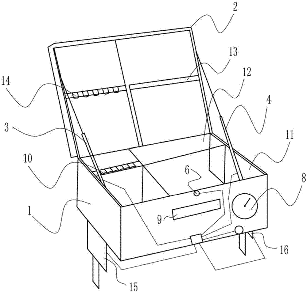 Full-automatic nursing box for medical assistance