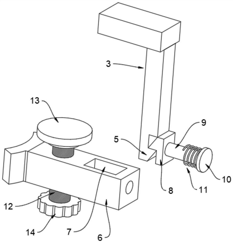 Internal anti-theft fixing structure of transformer insulator