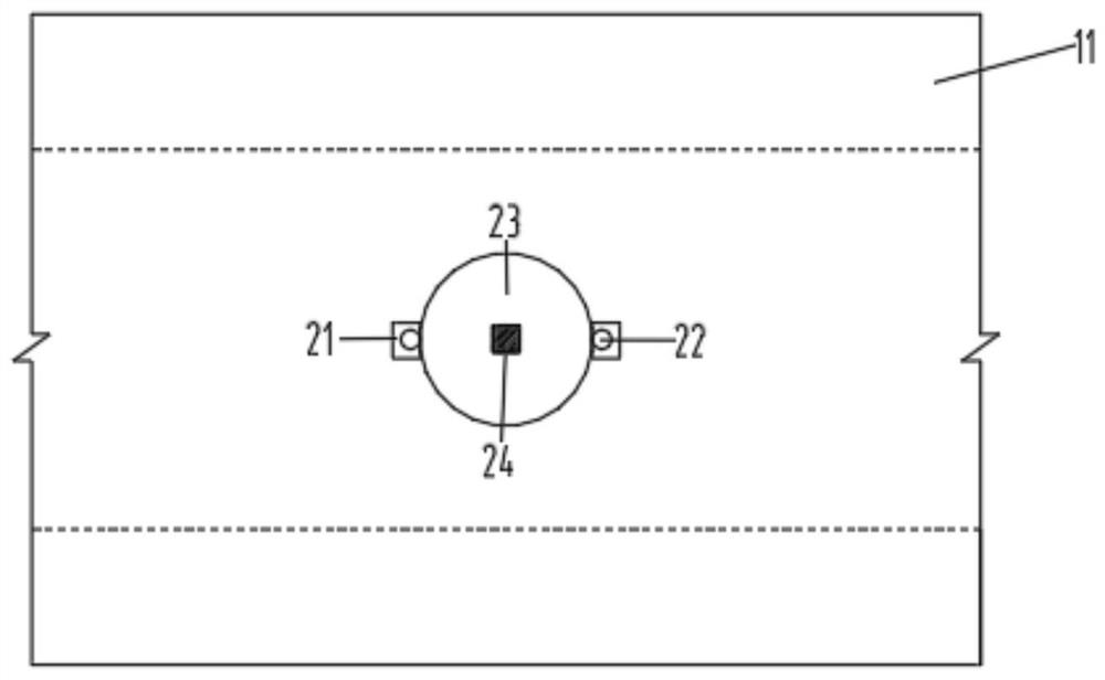 Spherical hinge permanent support and upper rotation construction method thereof