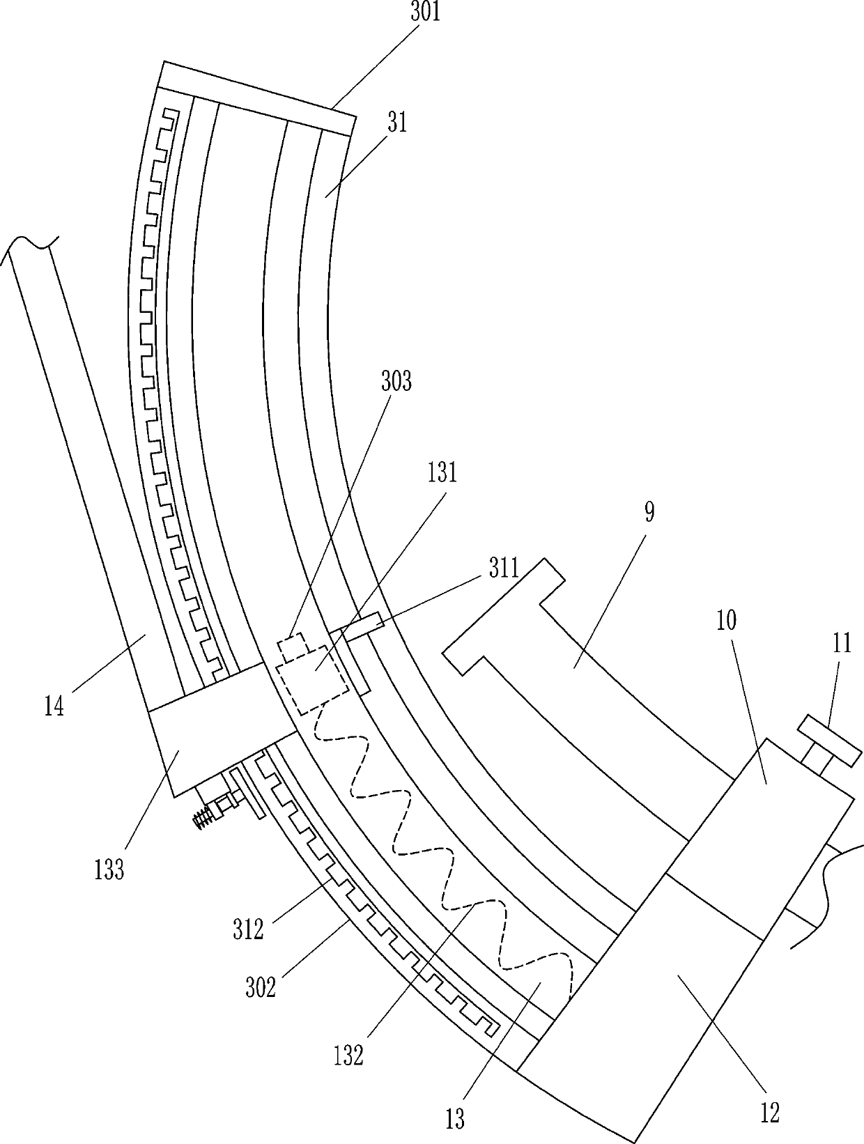 A wearable biceps training device