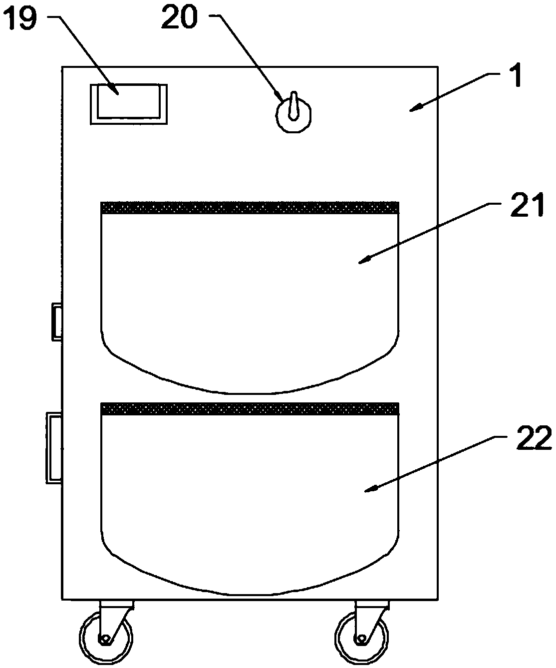 Storage vehicle for surgery