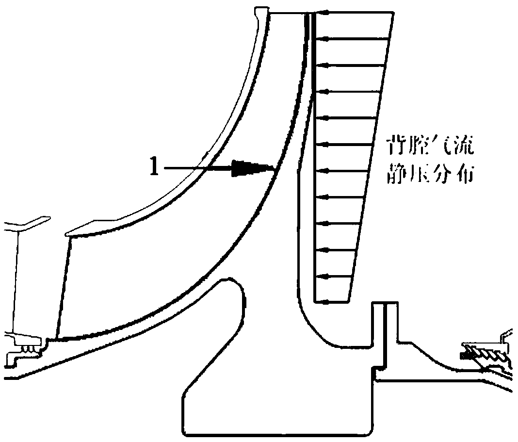 Centrifugal compressor air entraining structure and gas turbine engine