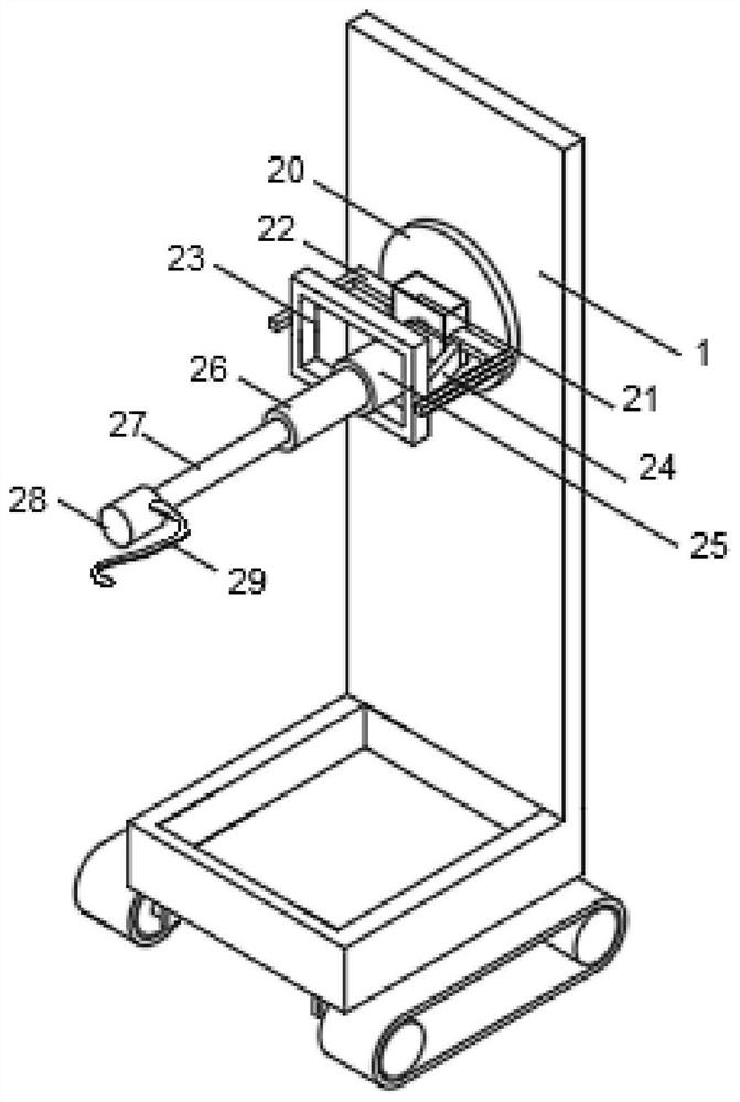 Automatic carrying intelligent robot and garbage classification treatment method