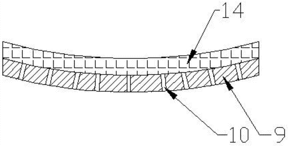 Joint part external skeletal fixator