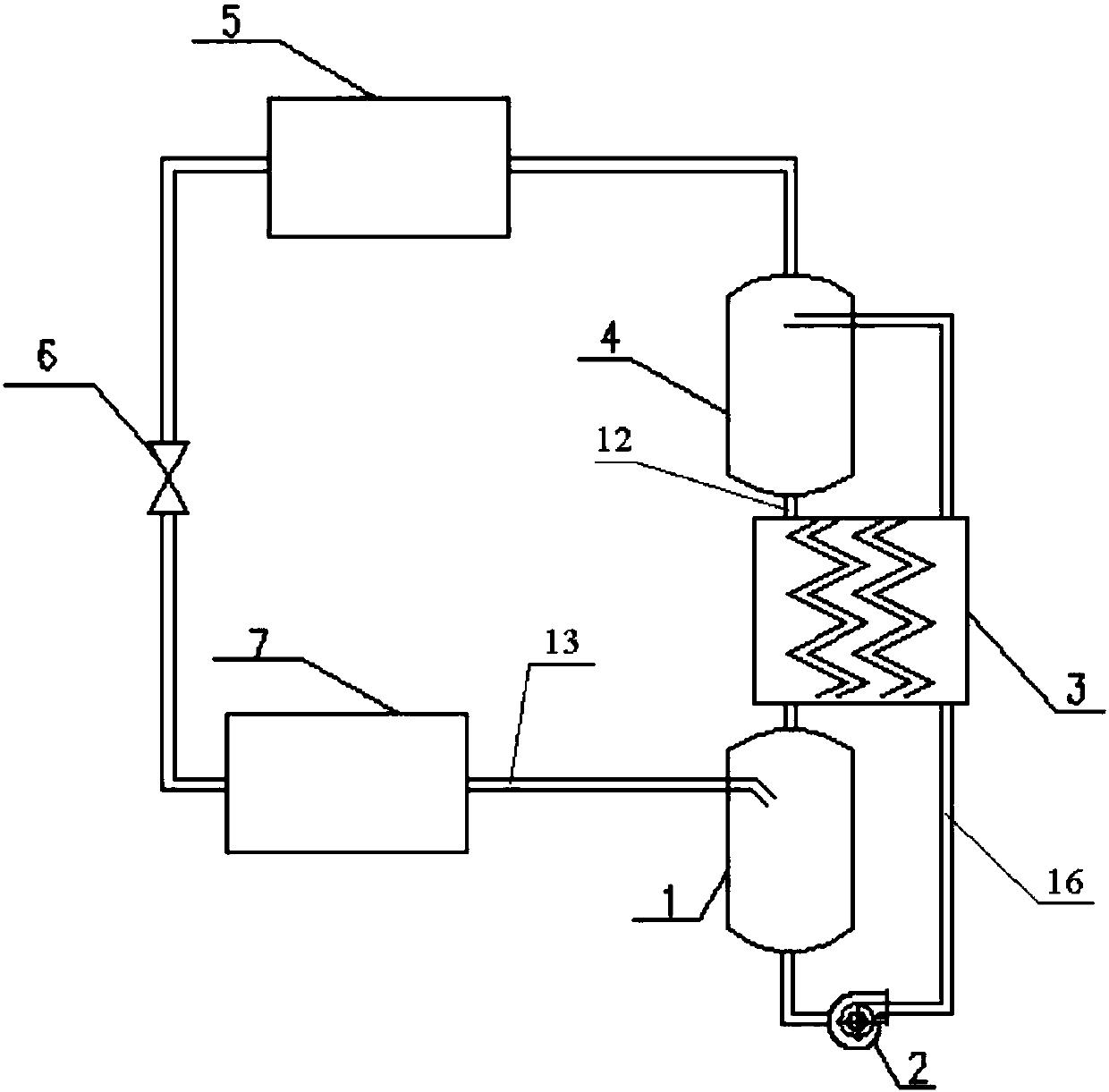 An ultrasonic nano-absorption air conditioning unit