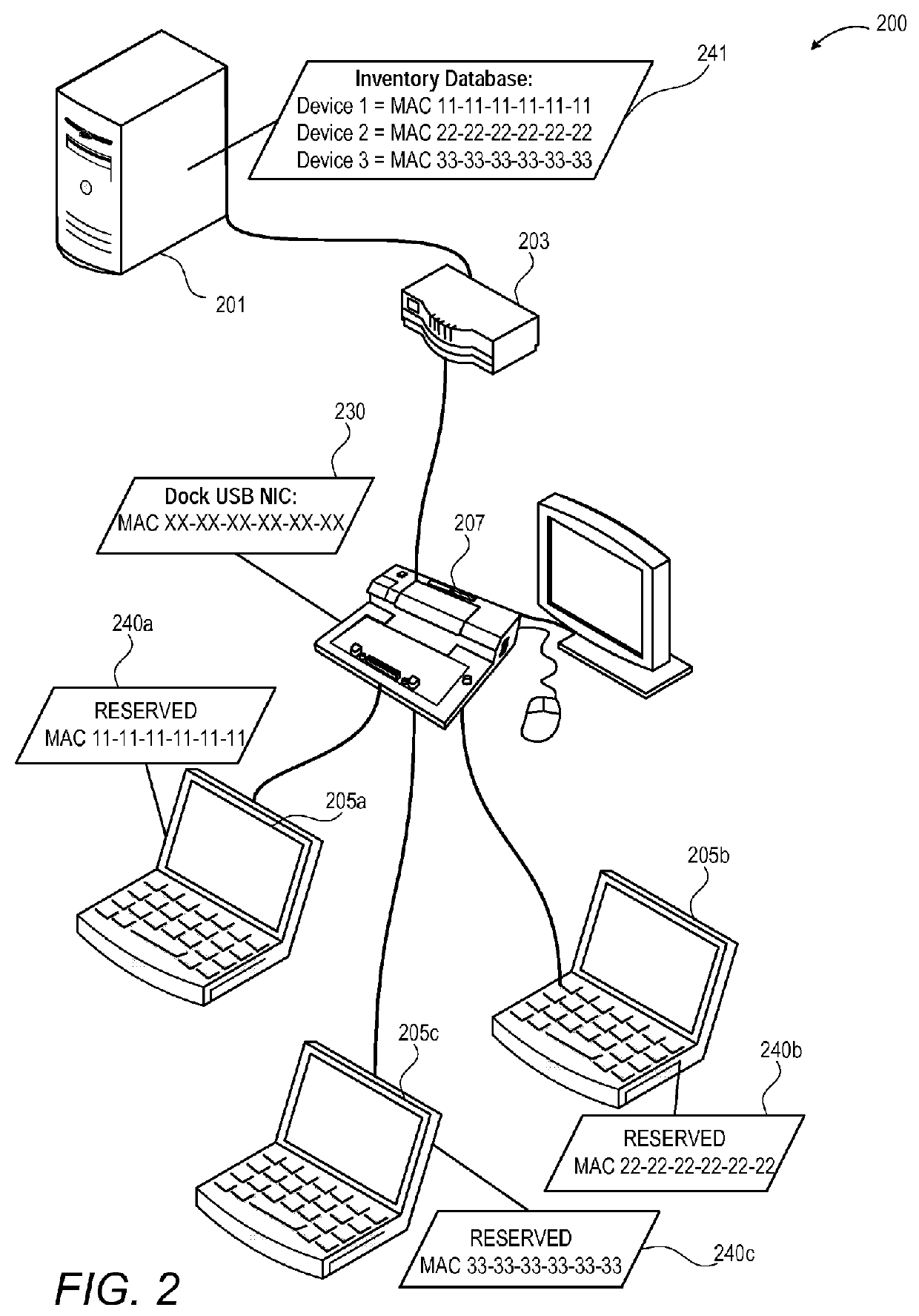 Uefi and operating system driver methods for updating mac address in lan-based nic