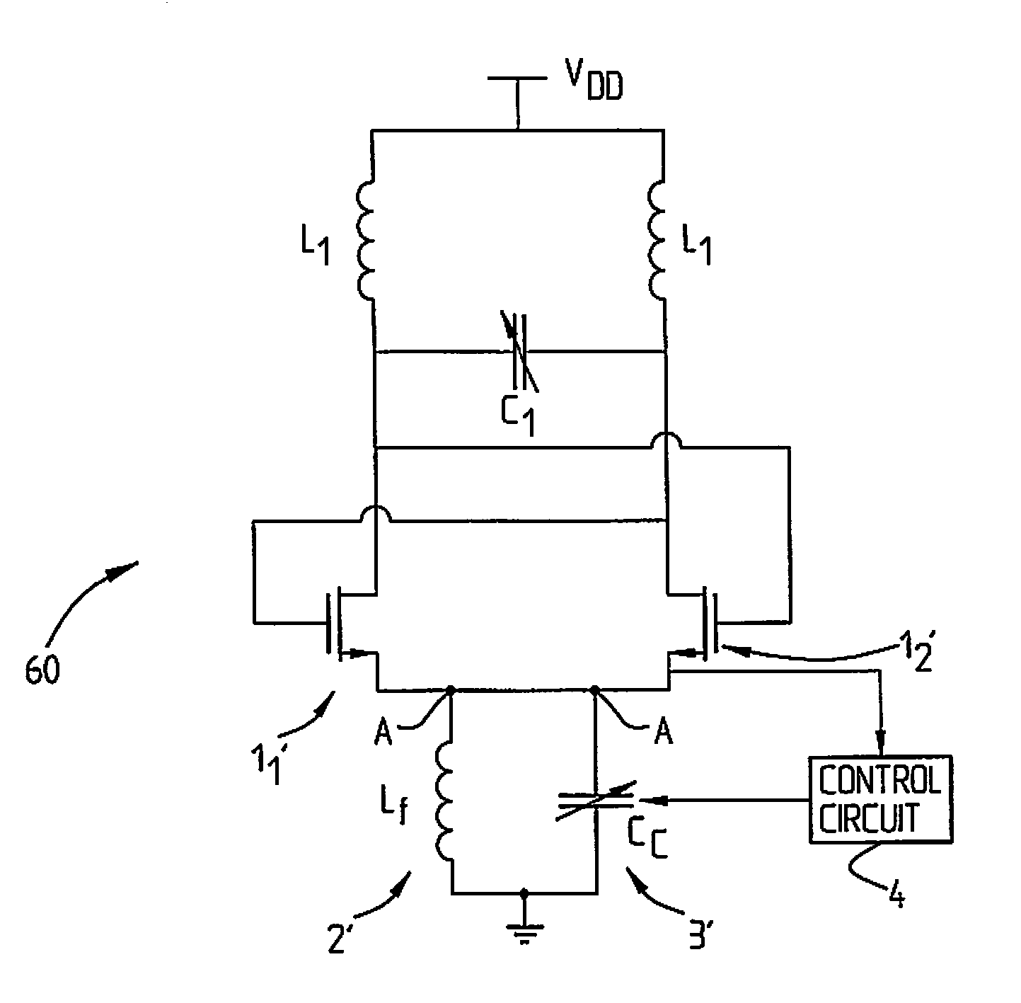 Automatically tuned tail filter