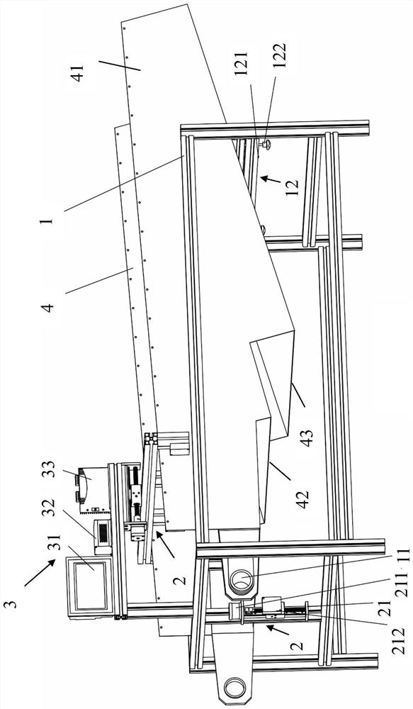 Device and method for detecting welded body of grain cleaning sieve box