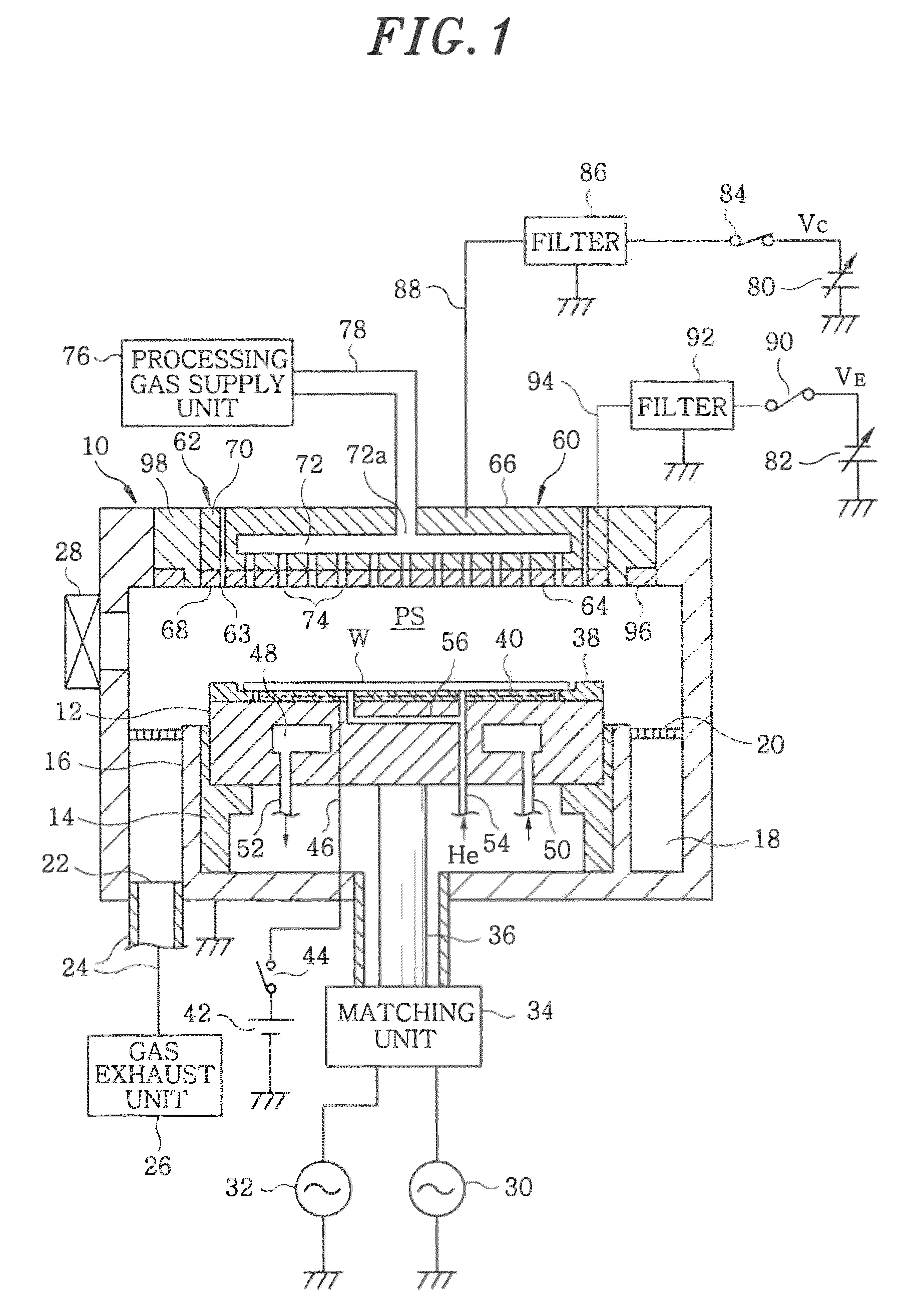 Plasma processing apparatus and plasma etching method