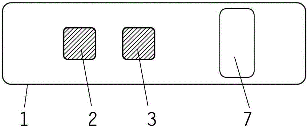 Method for quantitatively analyzing dry chemical detection reagent through mobile terminal