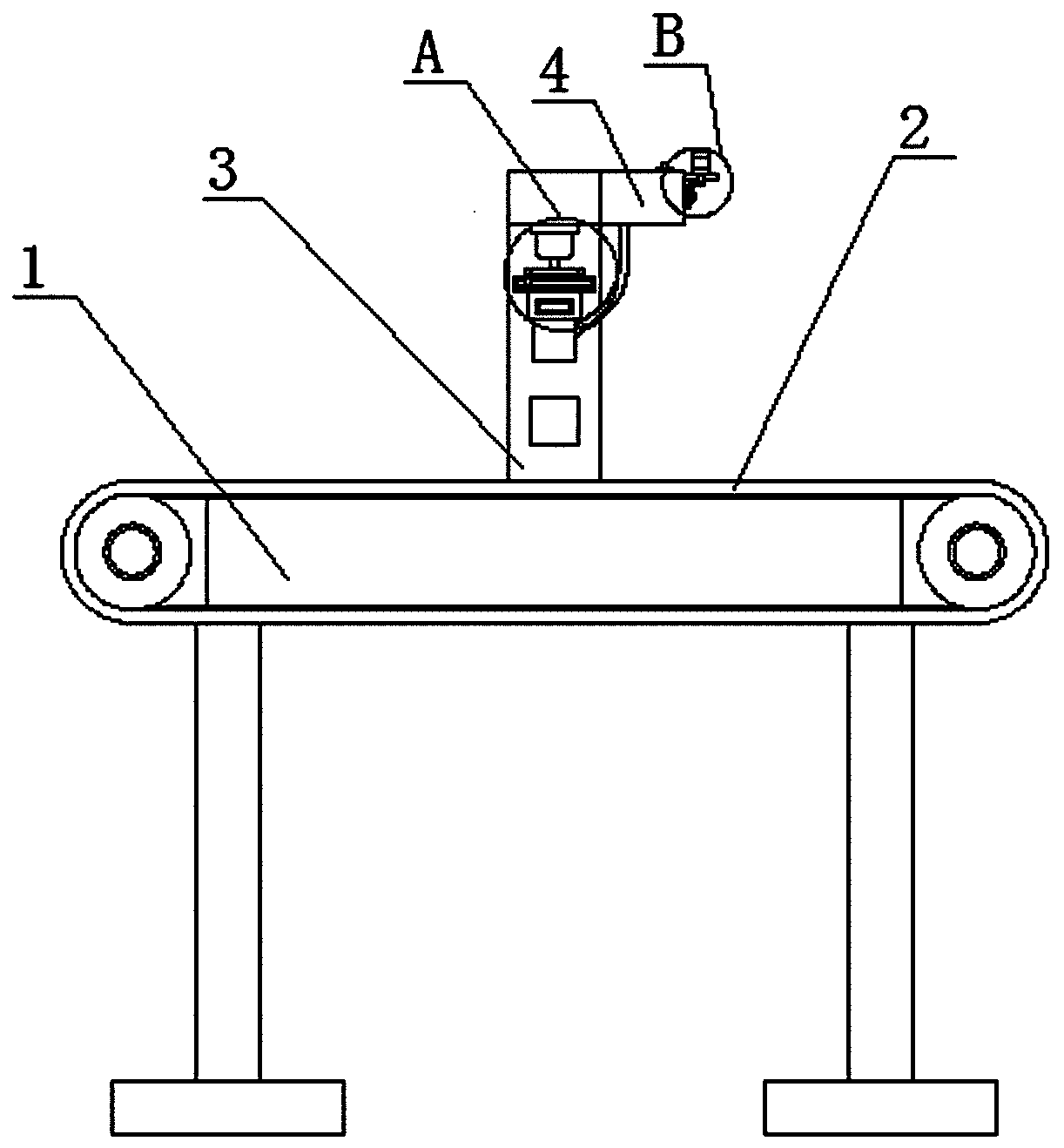 Ink-jet printer for lithium battery processing and method thereof