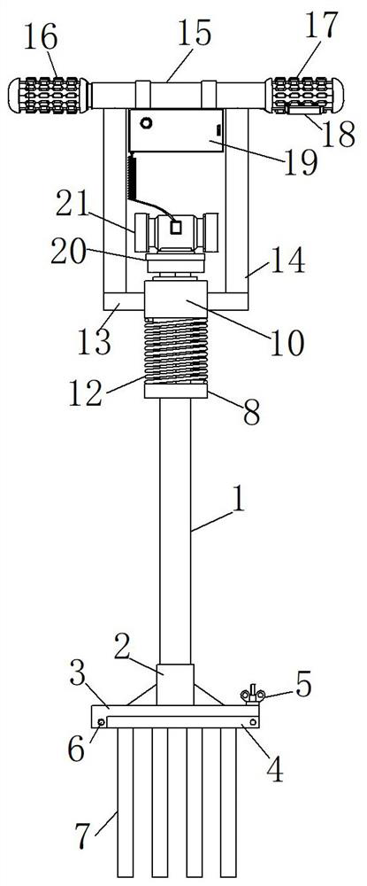 Gardening planting soil inspection sampler