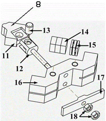 A piezoelectric stepper motor