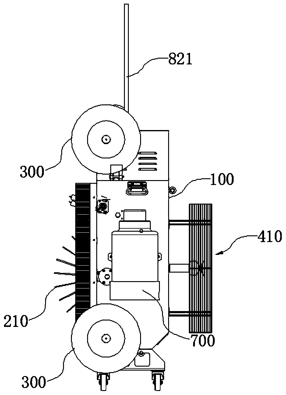 Curtain wall cleaning robot