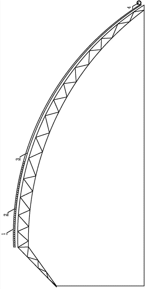 Method for prolonging service life of solar greenhouse heat preservation quilt