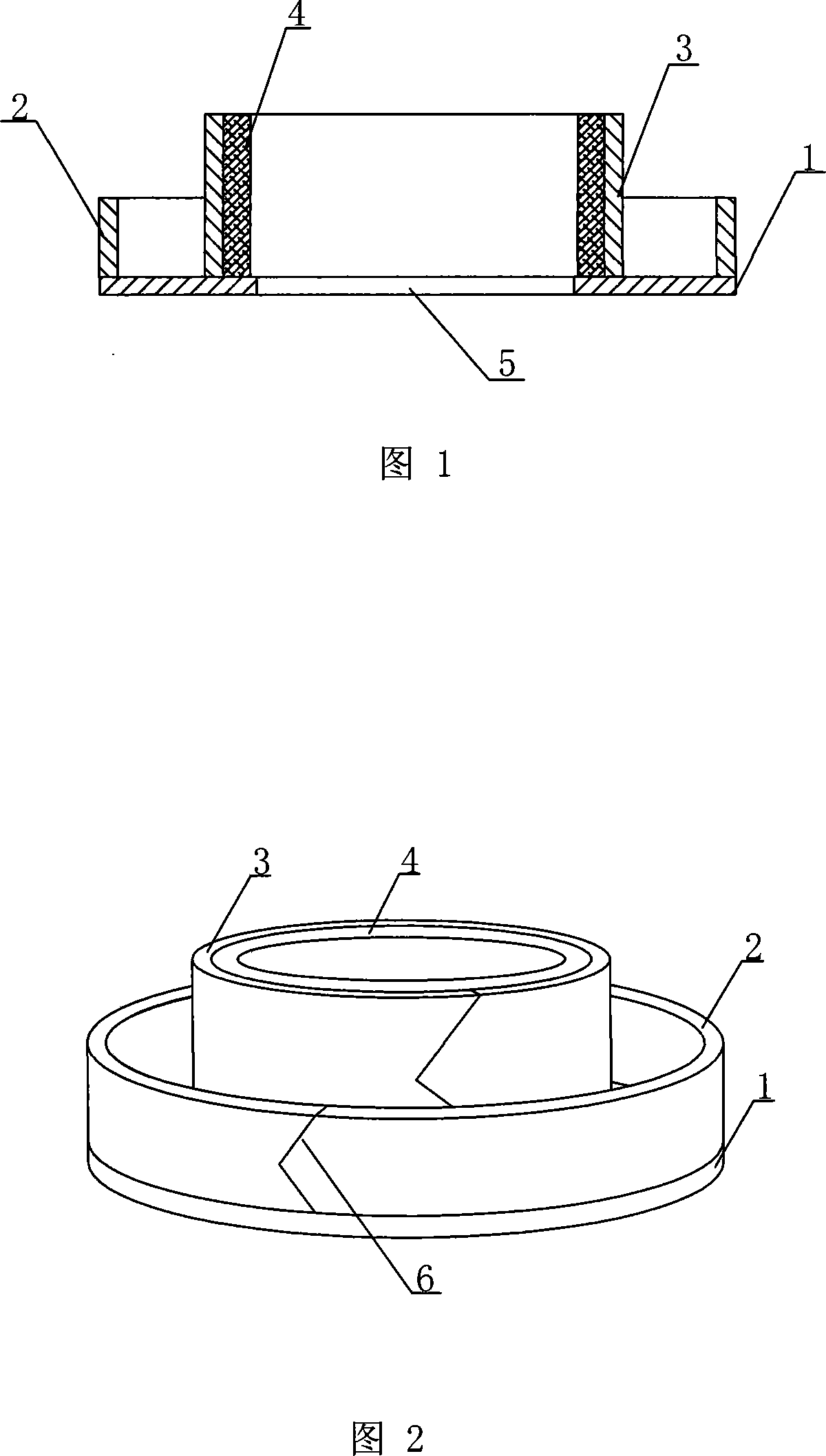 Heat-insulation water-sealing groove for coke dry quenching furnace and preparation method thereof