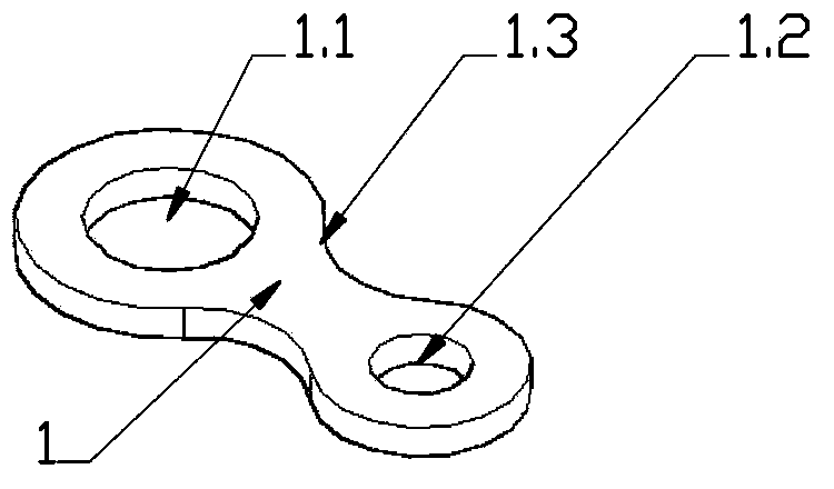 Cross-section-variable rope reel and hanging device thereof