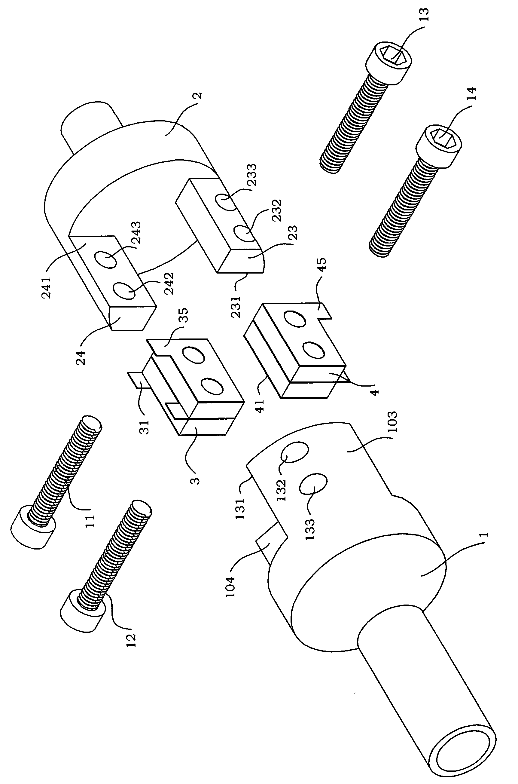 Tangential telescopic ultrasonic torsional transducer