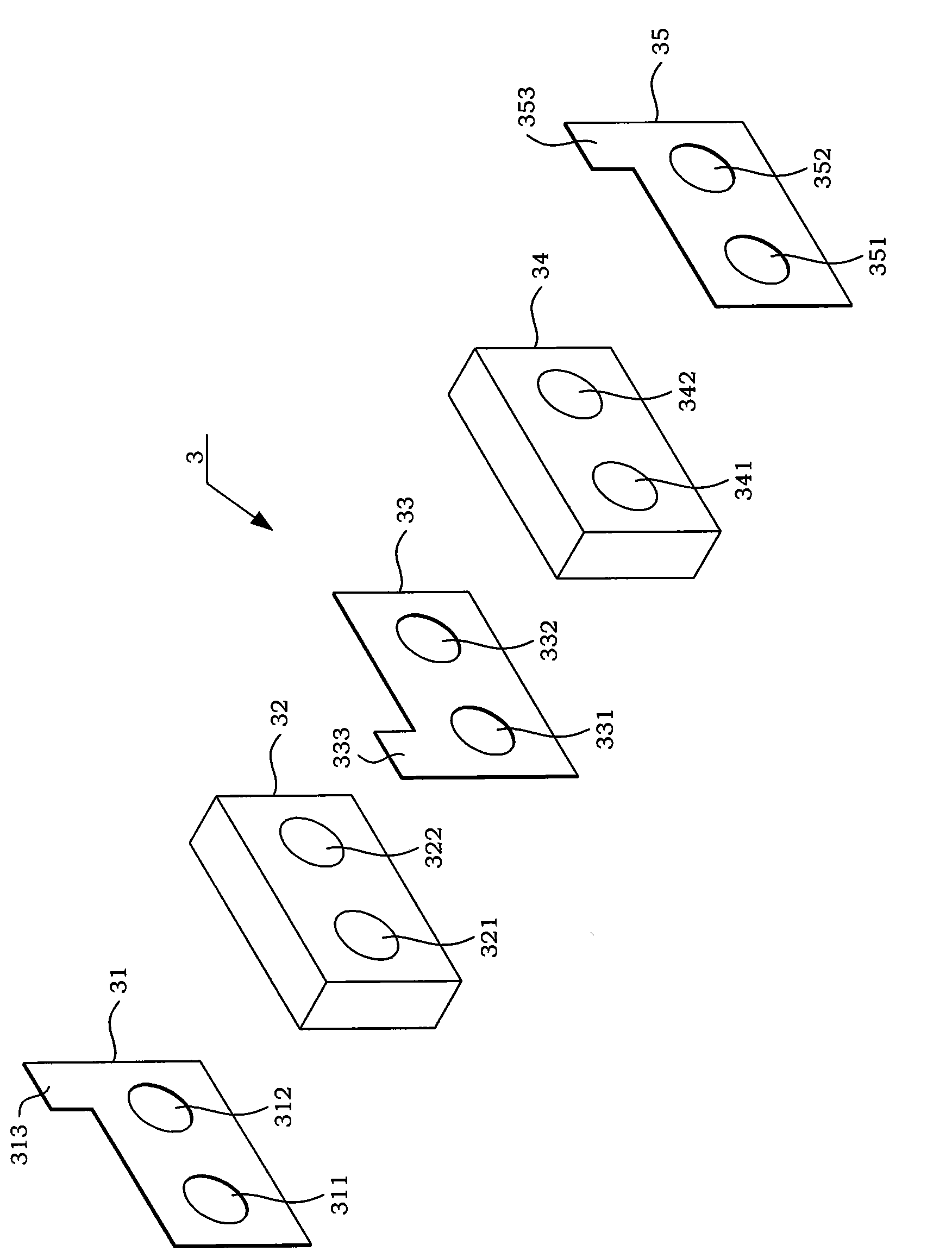 Tangential telescopic ultrasonic torsional transducer