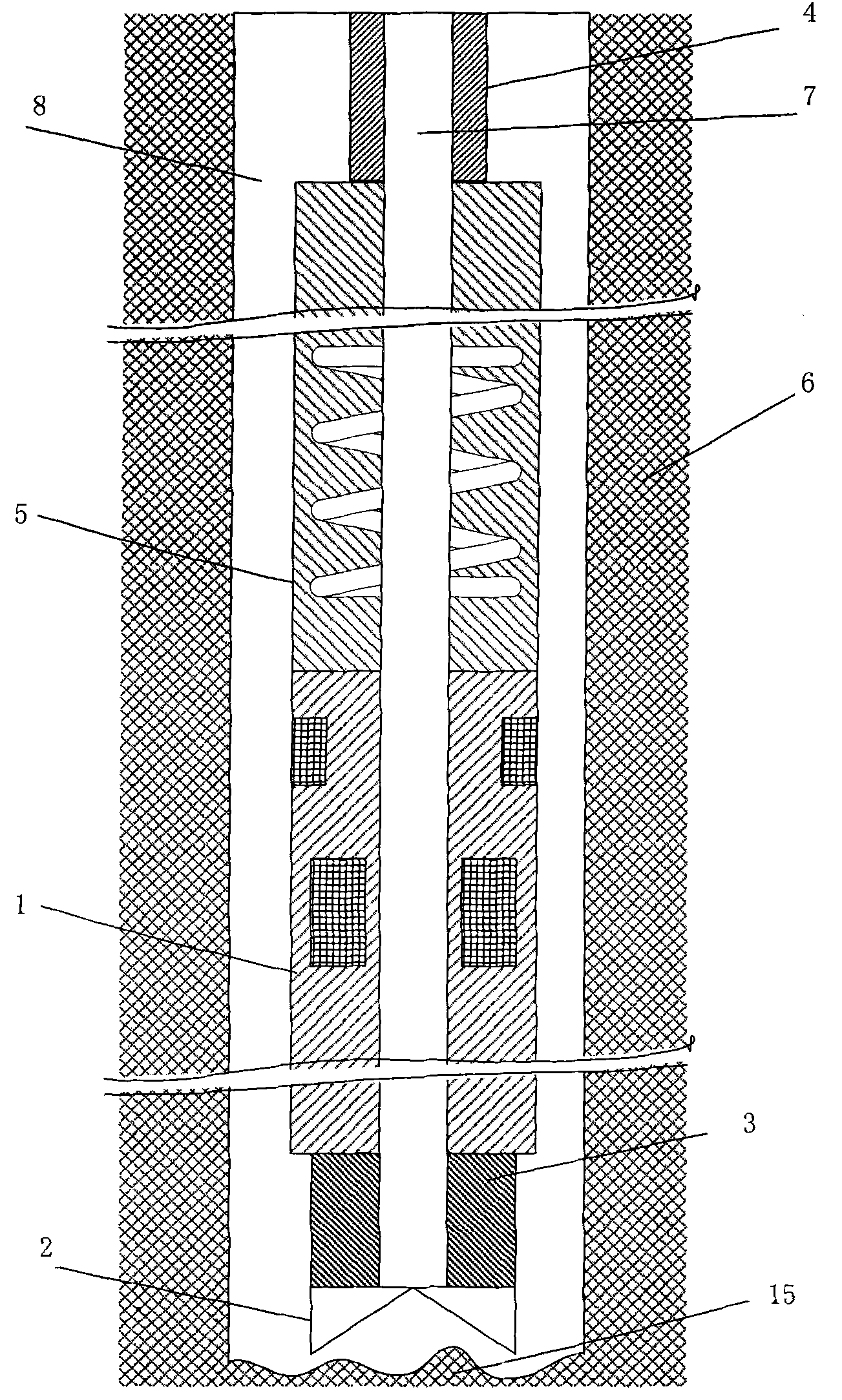 Method for recognizing lithological characters while drilling