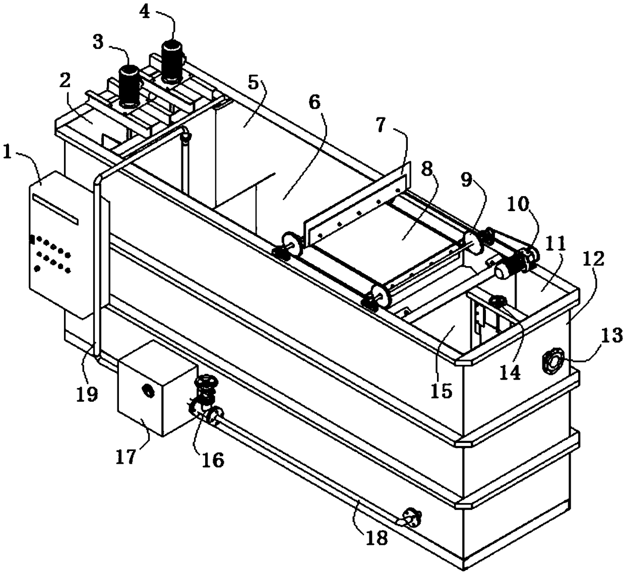 Nano sieve water treatment equipment and technology