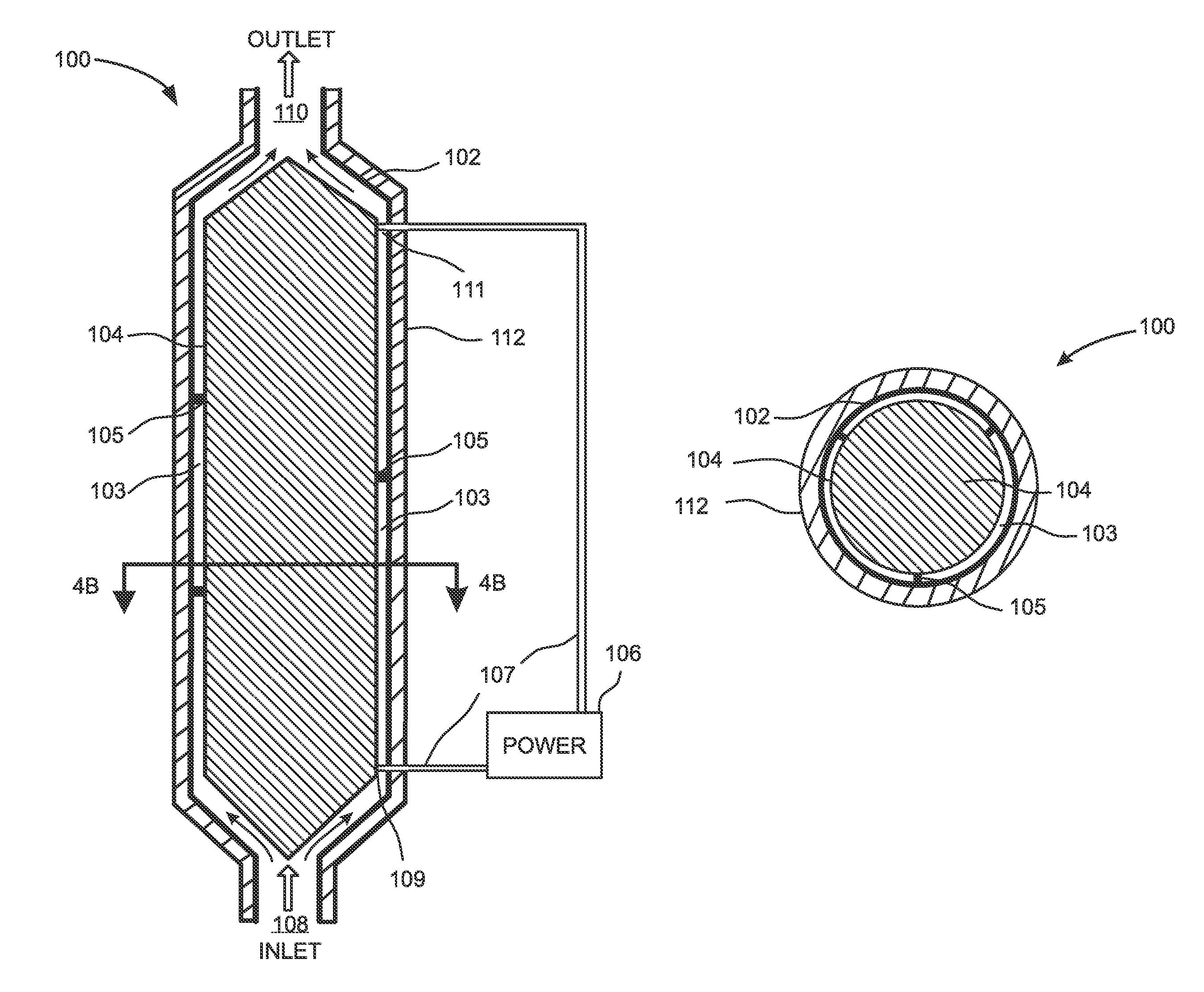 Tankless electric water heater with efficient thermal transfer