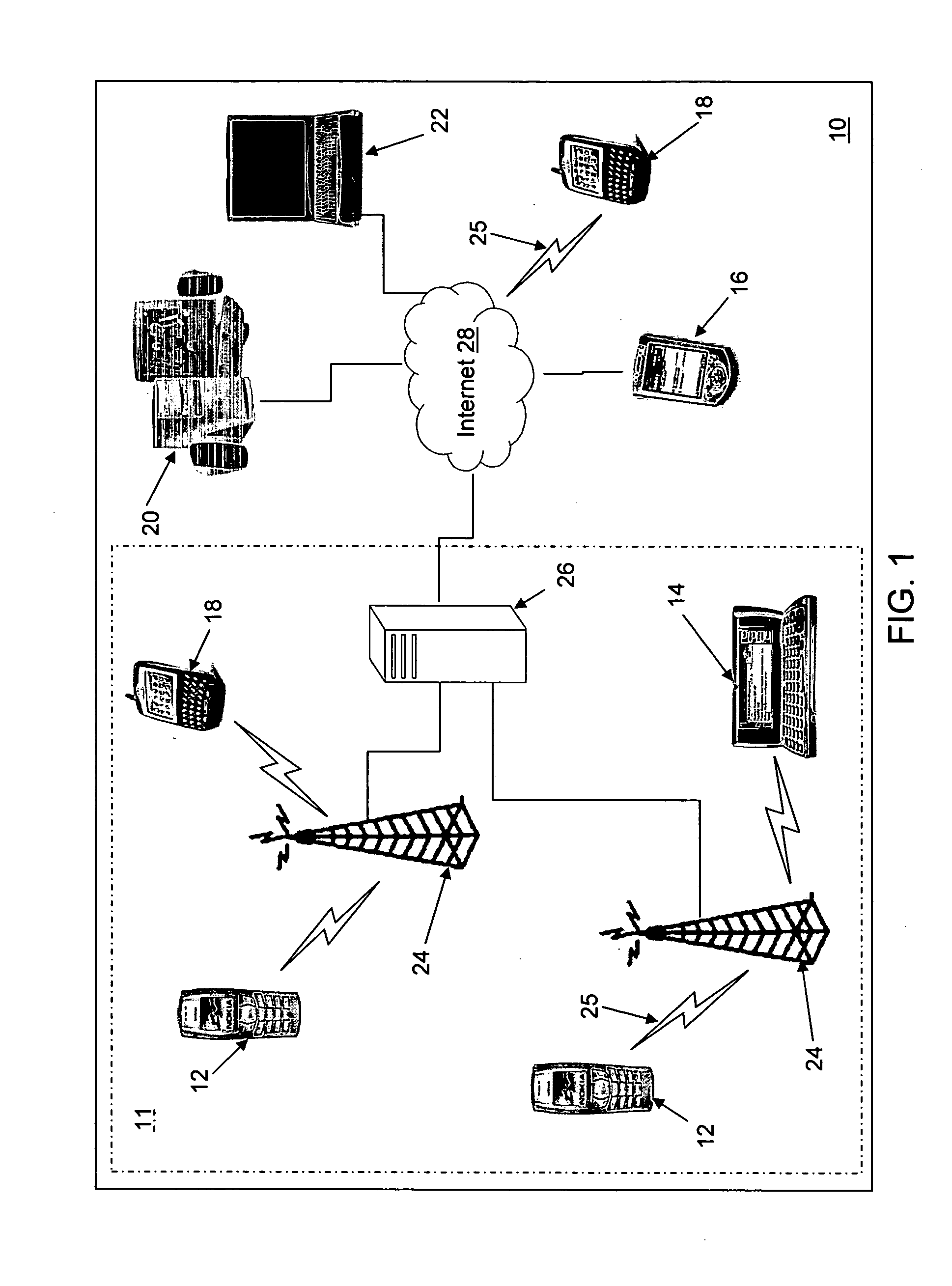 Maintenance of shortcut keys in a mobile device