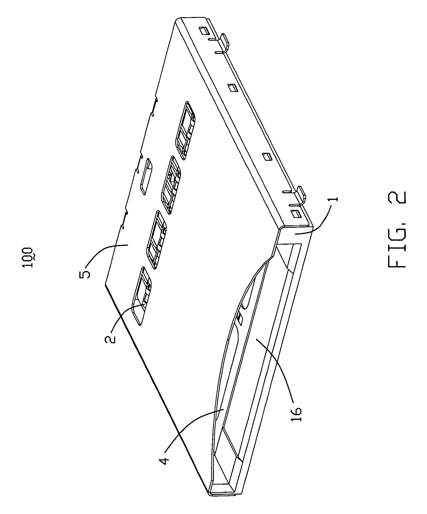 Memory card connector with improved switch contacts for stably detection of card insertion or removal