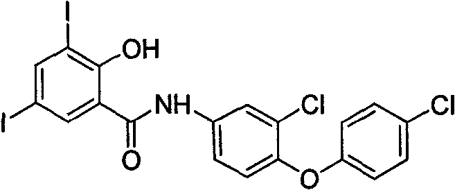 Poly-halogenated benzoic acid synthesizing method