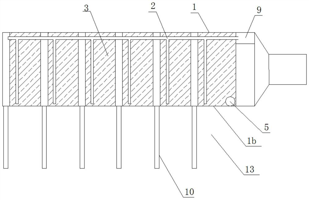 A biofilm waste gas treatment equipment